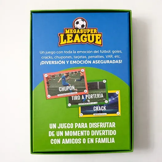 Juego de F&uacute;tbol MegasuperLeague Personalizado (Detalle de presentación)