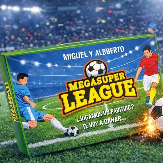 Juego de F&uacute;tbol MegasuperLeague Personalizado (Foto de catálogo)
