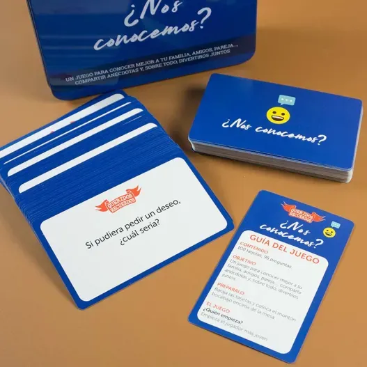 Juego &iquest;Nos conocemos? (Idea de regalo original)