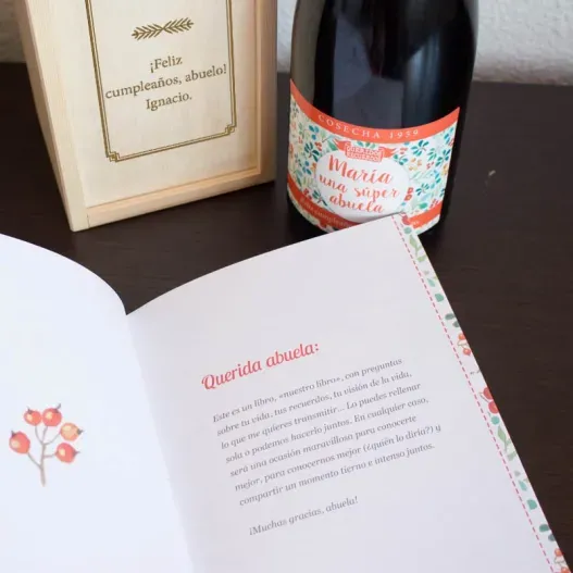 Kit Abuela cu&eacute;ntame personalizado (Vista alternativa)