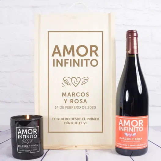 Kit Amor Infinito personalizado