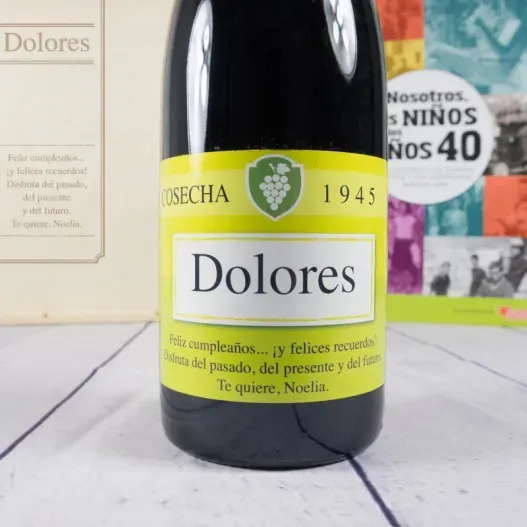 Kit a&ntilde;o de nacimiento 'D&eacute;cada de los 40' (Vista alternativa)