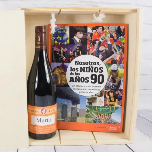 Kit a&ntilde;o de nacimiento 'D&eacute;cada de los 90' (Idea de regalo original)