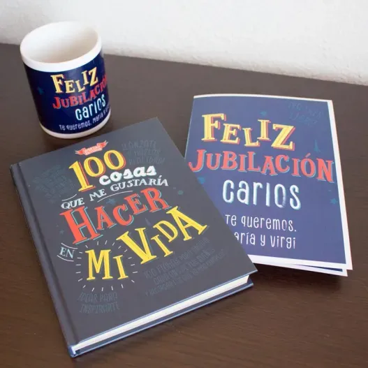 Kit Jubilaci&oacute;n '100 cosas que me gustar&iacute;a hacer...' (Idea de regalo original)