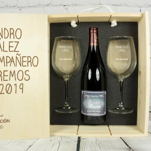 Kit jubilaci&oacute;n personalizado (Idea de regalo original)