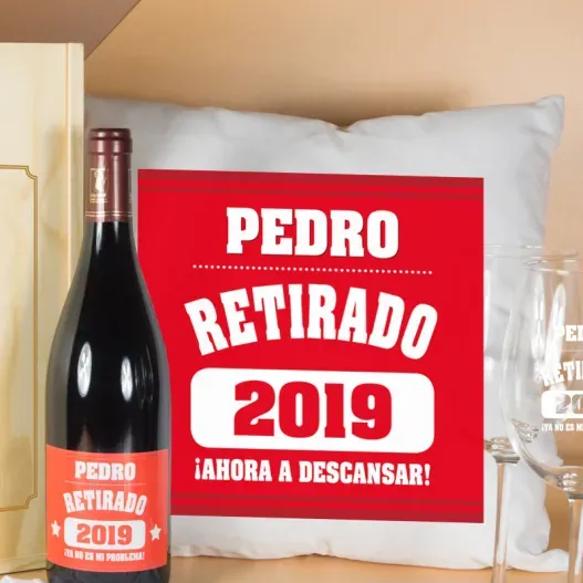 Kit jubilaci&oacute;n personalizado divertido (Idea de regalo original)