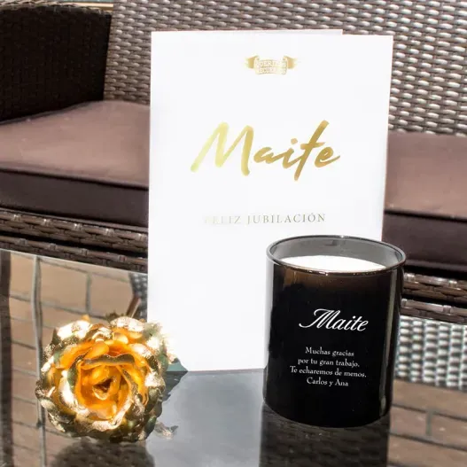 Kit jubilaci&oacute;n personalizado para mujer (Vista alternativa)