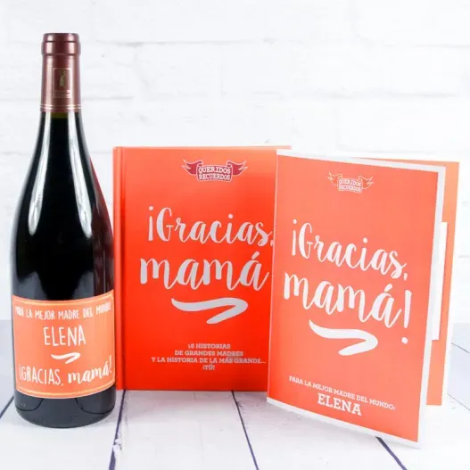 Kit gracias mam&aacute; personalizado (Idea de regalo original)