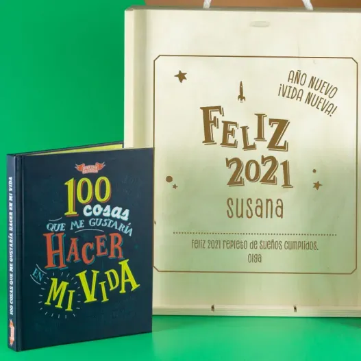 Kit Navidad '100 cosas que me gustar&iacute;a hacer...' (Idea de regalo original)