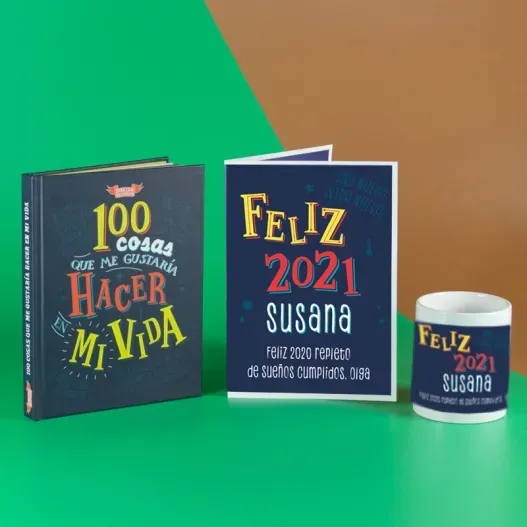 Kit Navidad '100 cosas que me gustar&iacute;a hacer...' (Vista alternativa)