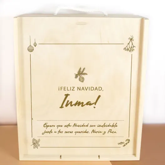 Kit Navidad Deluxe para mujer (Detalle de presentación)