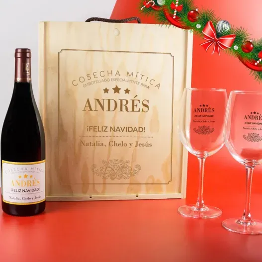 Kit personalizado &iexcl;Feliz Navidad! (Detalle de presentación)