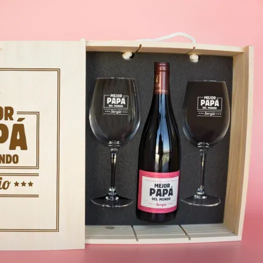 Kit personalizado 'Mejor Pap&aacute;' (Idea de regalo original)