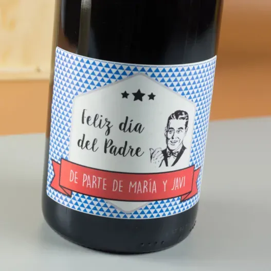 Kit personalizado para el 'D&iacute;a del Padre' (Detalle de presentación)