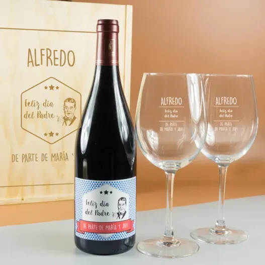 Kit personalizado para el 'D&iacute;a del Padre' (Foto de catálogo)
