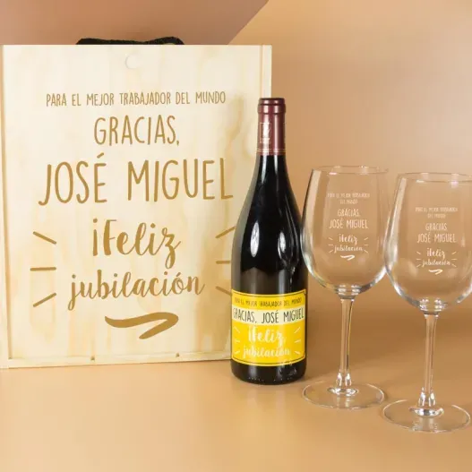 Kit personalizado para jubilaci&oacute;n (Vista alternativa)