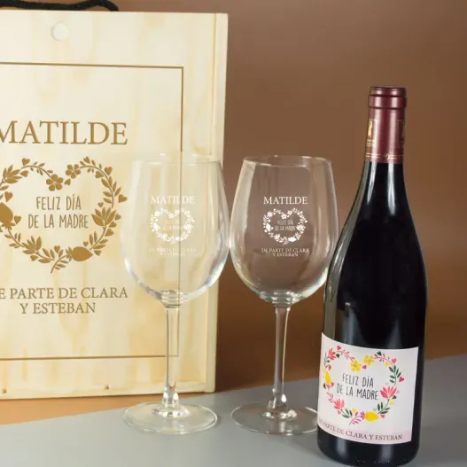 Kit personalizado para Madre (Detalle de presentación)