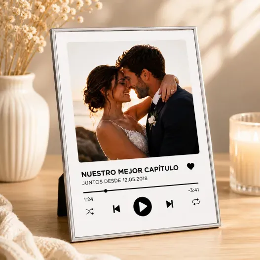 L&aacute;mina Personalizada 'Tu M&uacute;sica, Tus Recuerdos' (Foto de catálogo)