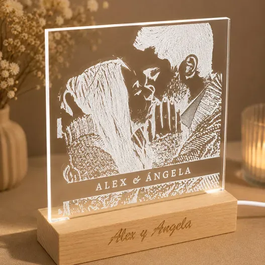 L&aacute;mpara LED personalizada (Vista alternativa)