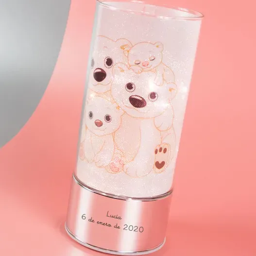 L&aacute;mpara ositos infantiles personalizada