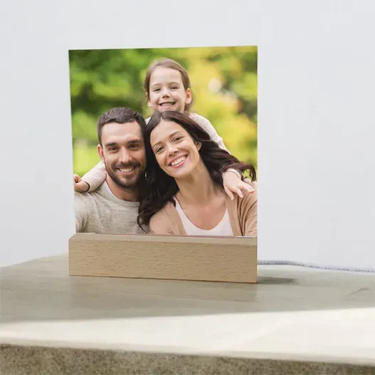 L&aacute;mpara Personalizada con Foto (Detalle de presentación)