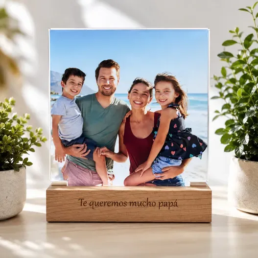 L&aacute;mpara Personalizada con Foto