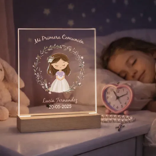 L&aacute;mpara personalizada 'Mi Primera Comuni&oacute;n' (Vista secundaria)