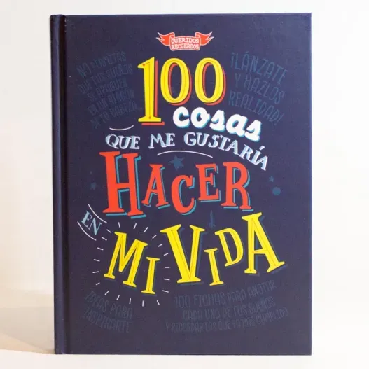 Libro '100 cosas que me gustar&iacute;a...' con tarjeta (Vista alternativa)