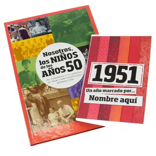 Libro a&ntilde;o de nacimiento (Foto de cerca)
