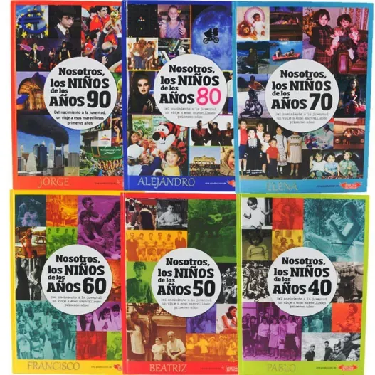 Libro a&ntilde;o de nacimiento grabado (Foto de catálogo)