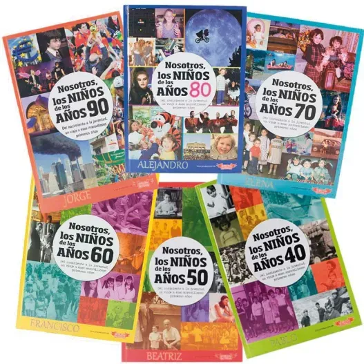 Libro a&ntilde;o de nacimiento grabado