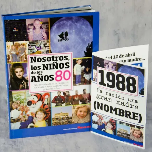 Libro de nacimiento 1980 "Una gran madre"