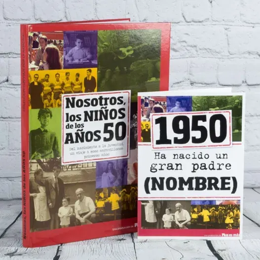 Libro de nacimiento "Ha nacido un gran padre" (Idea de regalo original)