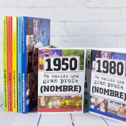 Libro de nacimiento "Ha nacido un gran profe"