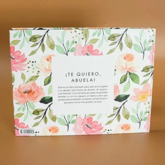 Libro &iexcl;Gracias, abuela! con tarjeta (Detalle de presentación)