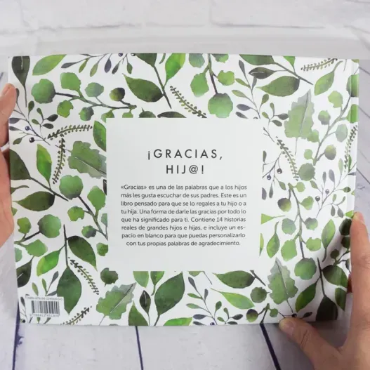 Libro &iexcl;Gracias, hij@! (Vista alternativa)