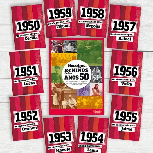 Libro "Nosotros, los Ni&ntilde;os de los a&ntilde;os 50"