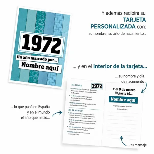 Libro "Nosotros, los Ni&ntilde;os de los a&ntilde;os 70" (Idea de regalo original)