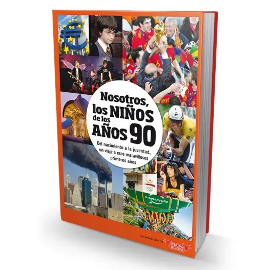 Libro "Nosotros, los Ni&ntilde;os de los a&ntilde;os 90" (Muestra del producto)