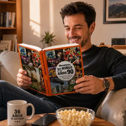 Libro "Nosotros, los Ni&ntilde;os de los a&ntilde;os 90" (Foto de catálogo)