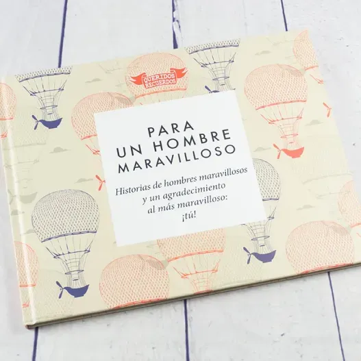 Libro 'Para un hombre maravilloso'