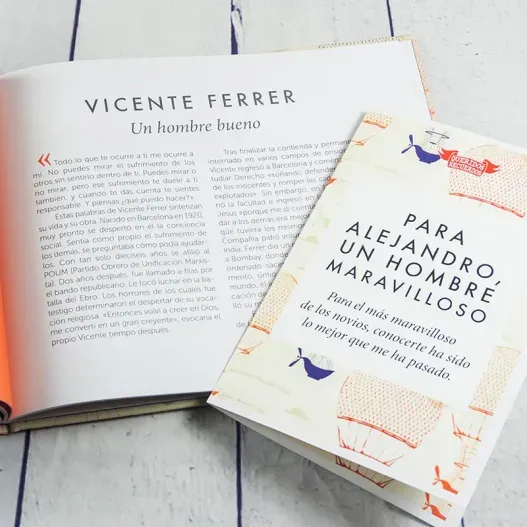 Libro 'Para un hombre maravilloso' (Vista alternativa)