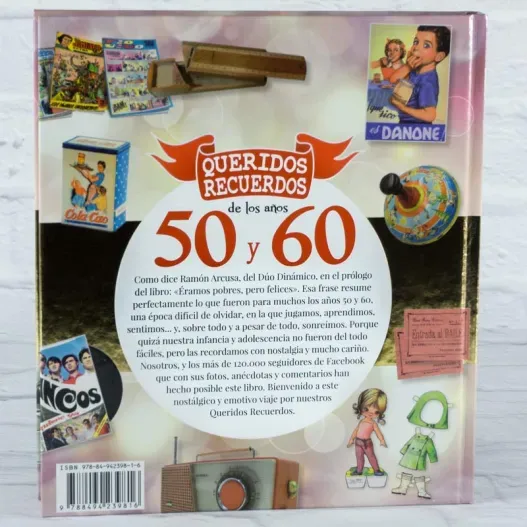 Libro Queridos Recuerdos y tarjeta para tu pareja (Detalle de presentación)