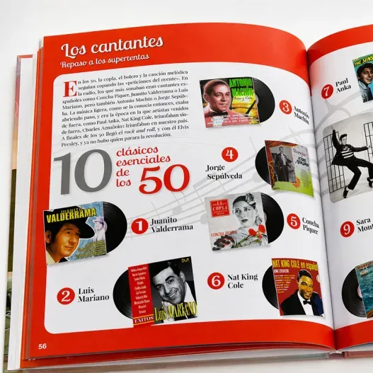 Libro Queridos Recuerdos de los a&ntilde;os 50 y 60 personalizado (Idea de regalo original)