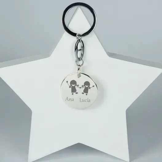 Llavero alban personalizado (Idea de regalo original)