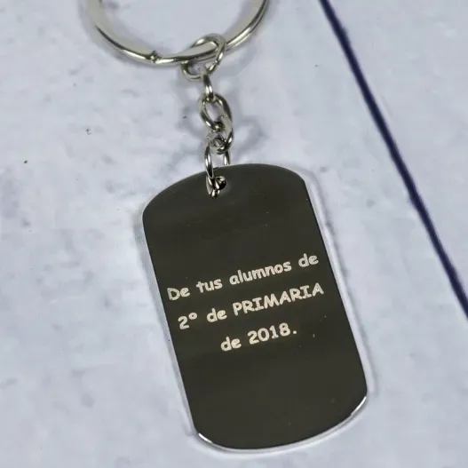 Llavero Gracias por ser un s&uacute;per profe (Idea de regalo original)