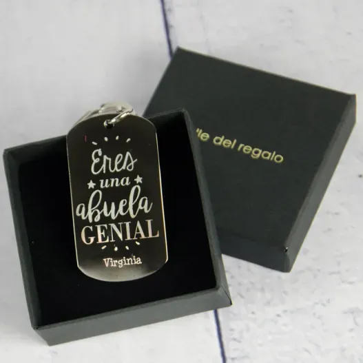 Llavero personalizado Eres una abuela genial