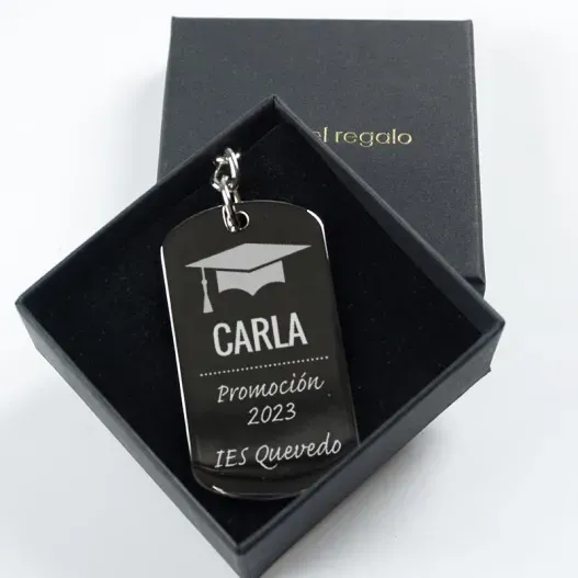 Llavero personalizado Graduaci&oacute;n (Idea de regalo original)
