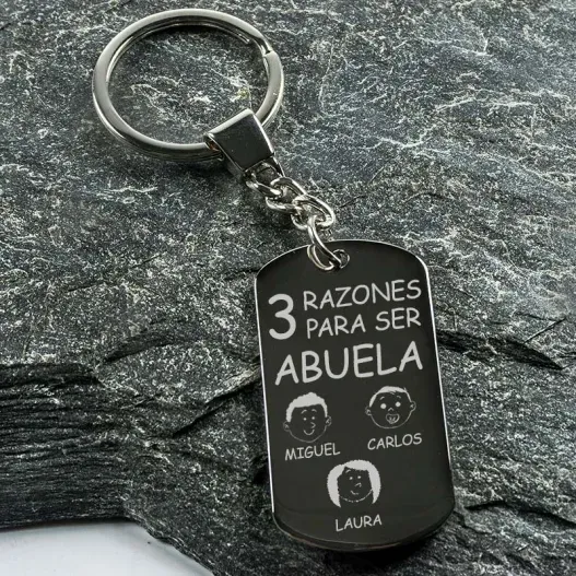 Llavero razones para ser abuela (Vista alternativa)