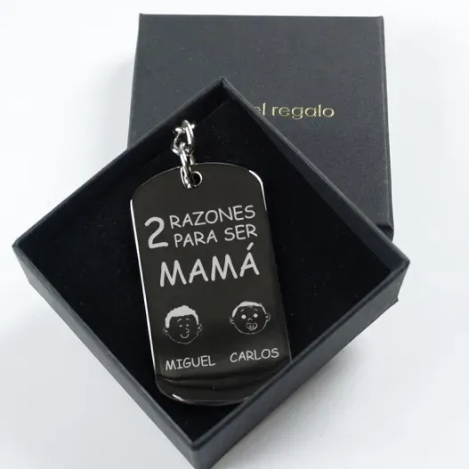 Llavero razones para ser mam&aacute; (Idea de regalo original)